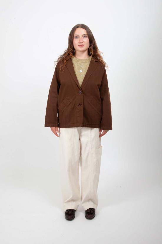  그래블 앤 골드 수트 자켓 그래블 & 골드 코스타 블레이저 월넛 - GRAVEL & GOLD