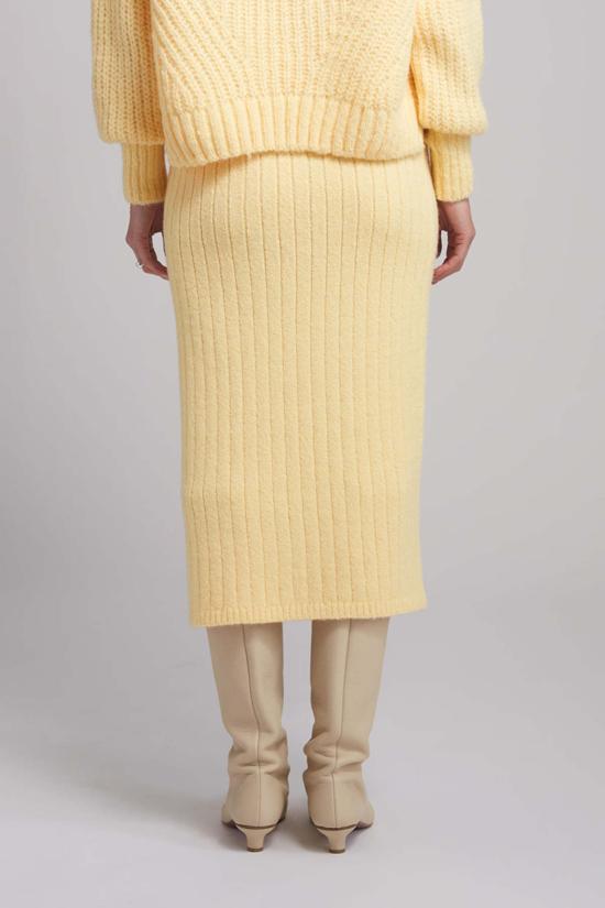  일레븐 식스 미디 스커트 피아 튜브 스커트 - ELEVEN SIX