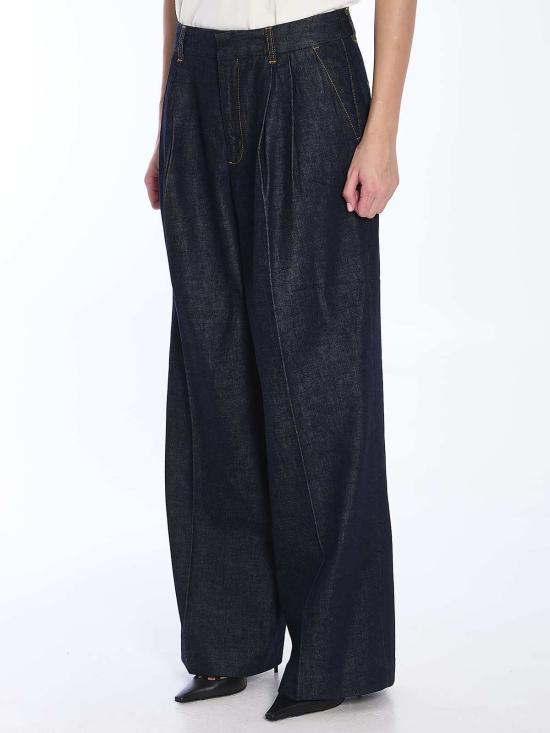  짐머만 데님 팬츠 일러스트레이션 데님 진 블루 - ZIMMERMANN