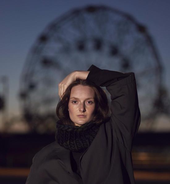  Mischa Lampert 머플러/스카프 미샤 램퍼트 다크 카모 스누드 스몰 - OTHER BRANDS