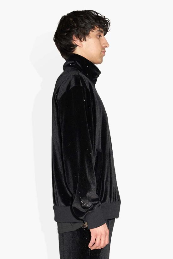  더 셀렉트 자켓 셀렉트 스파클 트랙 재킷 블랙 - THE CELECT