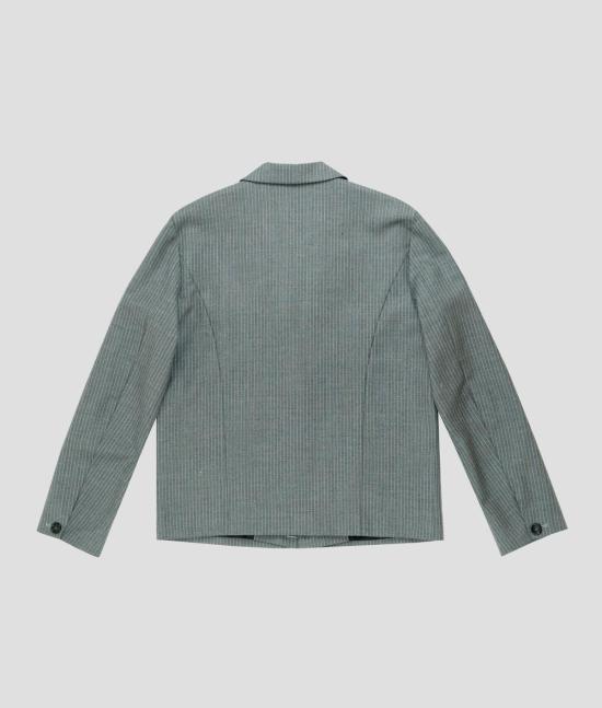  Carter Young 수트 자켓 유니섹스 카터 영 핀스트라이프 하비 블레이저 클라우드/아이스 - OTHER BRANDS