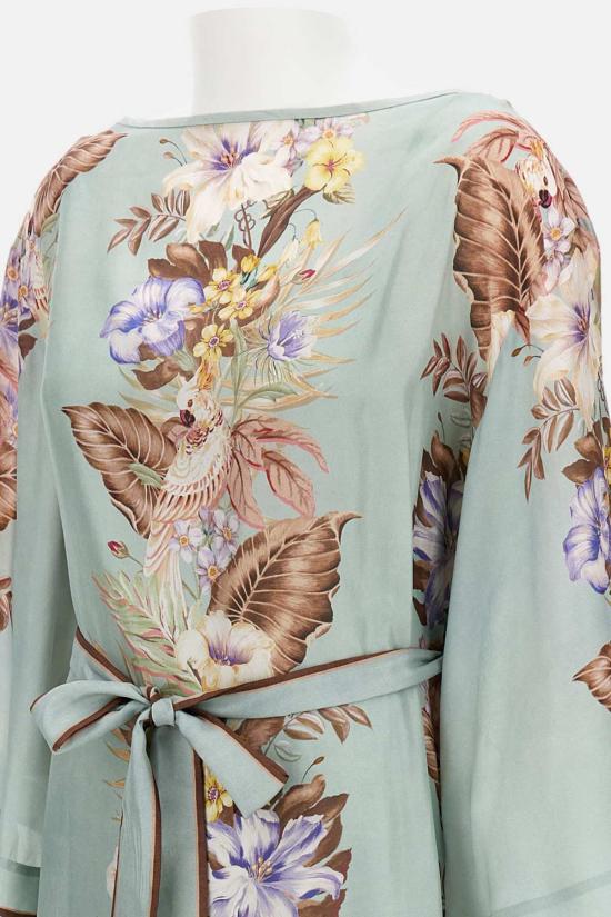  짐머만 미디 원피스 지머만 미디 드레스 그린 - ZIMMERMANN