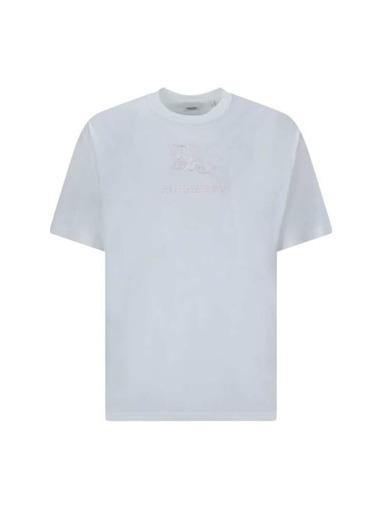  버버리 반팔 티셔츠 화이트 티셔츠