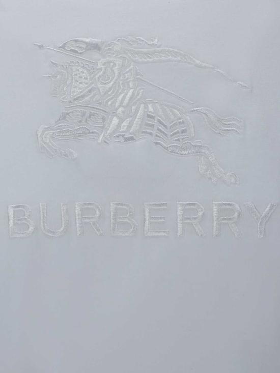  버버리 반팔 티셔츠 화이트 티셔츠 - BURBERRY