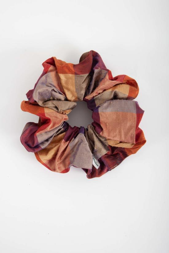  Gravel & Gold 헤어 액세서리 그래블 앤 골드 빅 스크런치 가넷