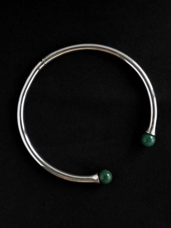  만시 목걸이/팬던트 Maancy 교체형 플루티드 칼라 목걸이 - MAANCY