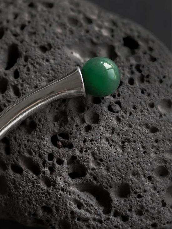  만시 목걸이/팬던트 Maancy 교체형 플루티드 칼라 목걸이 - MAANCY