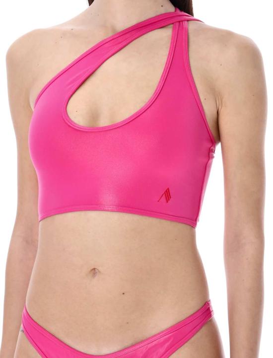  디 아티코 비키니 수영복 아티코 푸시아 스트레치 나일론 비키니 - THE ATTICO