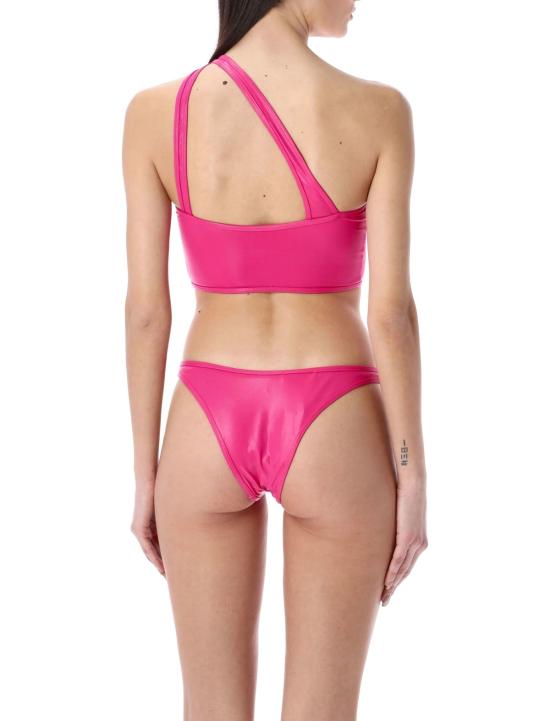  디 아티코 비키니 수영복 아티코 푸시아 스트레치 나일론 비키니 - THE ATTICO