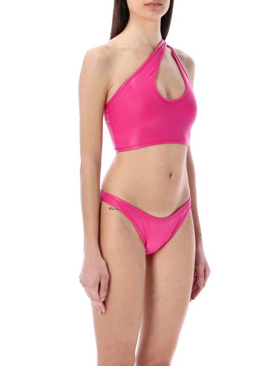  디 아티코 비키니 수영복 아티코 푸시아 스트레치 나일론 비키니 - THE ATTICO