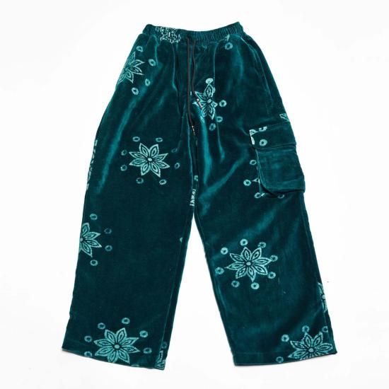  포스트 임페리얼 트레이닝/조거 팬츠 이케자 카고 팬츠 포레스트/밀크