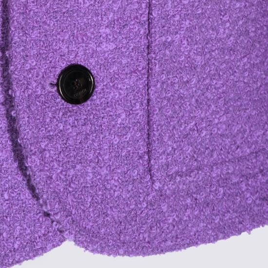  구찌 자켓 코튼 캐주얼 재킷 (보라색) - GUCCI