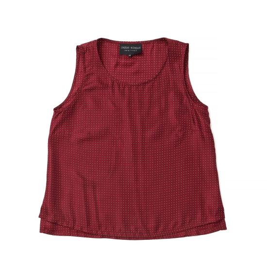  린제이 니콜라스 뉴욕 블라우스 린지 니콜라스 뉴욕 실크 쉘 남성 넥타이 - LINDSAY NICHOLAS NEW YORK