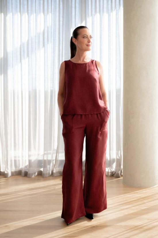  린제이 니콜라스 뉴욕 블라우스 린지 니콜라스 뉴욕 실크 쉘 남성 넥타이 - LINDSAY NICHOLAS NEW YORK