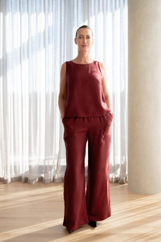  린제이 니콜라스 뉴욕 블라우스 린지 니콜라스 뉴욕 실크 쉘 남성 넥타이