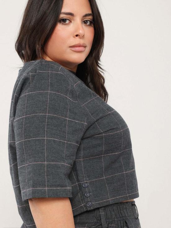  나지라 민소매 티셔츠 리아단 탑 - NAZEERAH