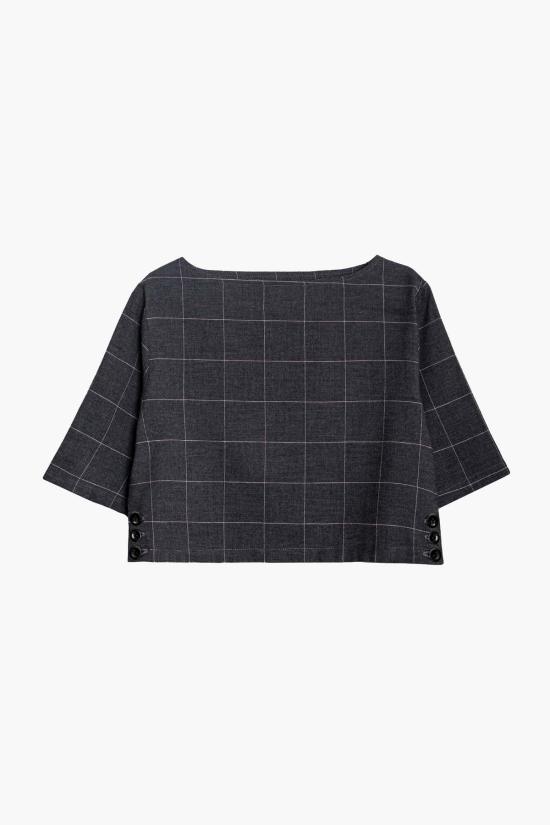  나지라 민소매 티셔츠 리아단 탑 - NAZEERAH