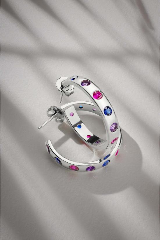  브루나 테노리오 주얼리 이어링 후프 귀걸이