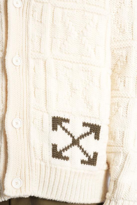  오프화이트 가디건 카디건 베이지 - OFF WHITE