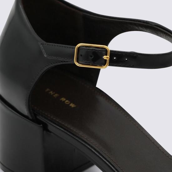  더로우 힐/펌프스 더 로우 가죽 펌프스 블랙 - THE ROW