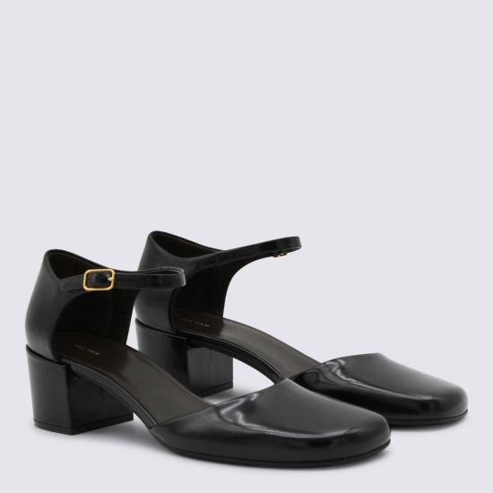  더로우 힐/펌프스 더 로우 가죽 펌프스 블랙 - THE ROW