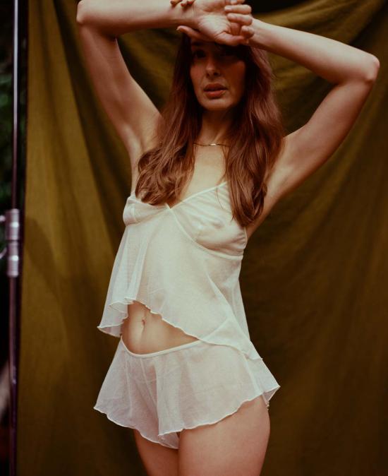  Lorette Lingerie 캐미솔 로레트 란제리 폴리 코튼 크로셰 - OTHER BRANDS