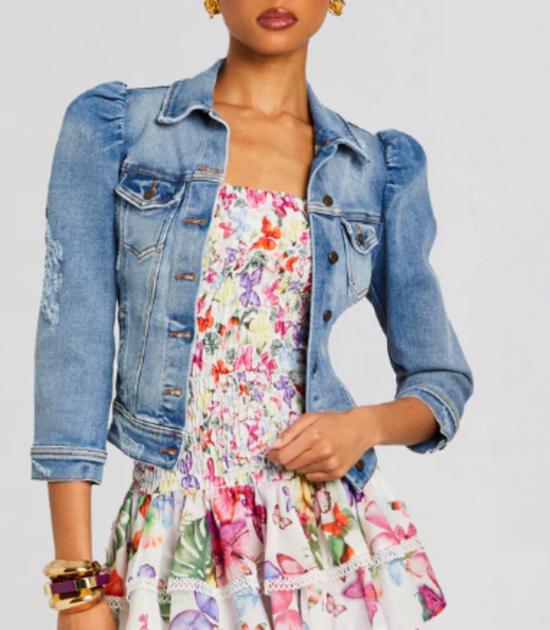  레트로페테 데님 자켓 에이다 재킷 빈티지 블루