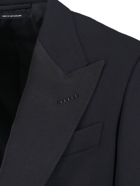  톰포드 자켓 톰 포드 블랙 울 턱시도 재킷 - TOMFORD