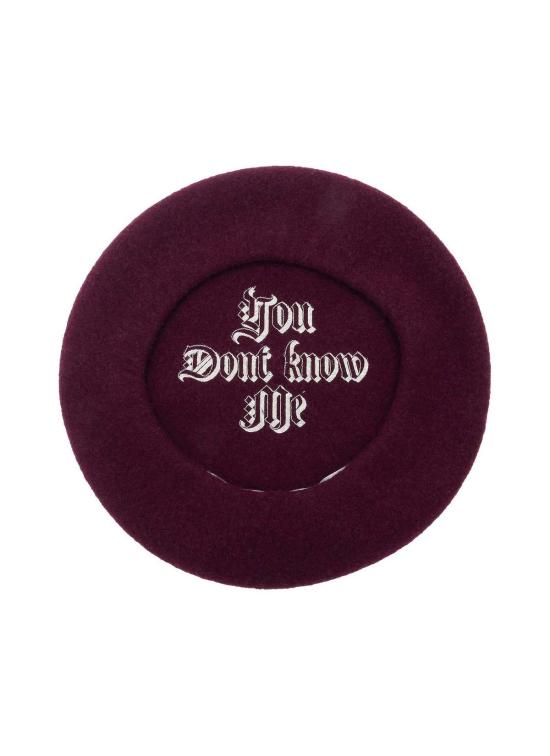  언더커버 모자 Undercover X 키지마 타카유키 울 베레모 - UNDERCOVER