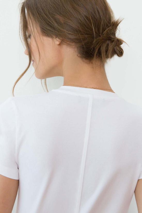  Santicler 바디수트 티셔츠 산티클레르 노라 오가닉 코튼 번들 브이넥 바디수트 화이트/블랙 - OTHER BRANDS