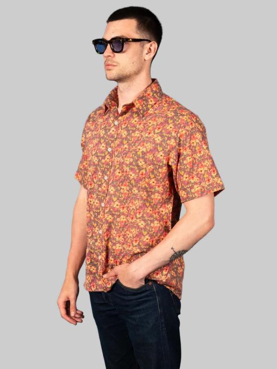  DUSHYANT 반팔 셔츠 두샨트 포크 셔츠 - DUSHYANT