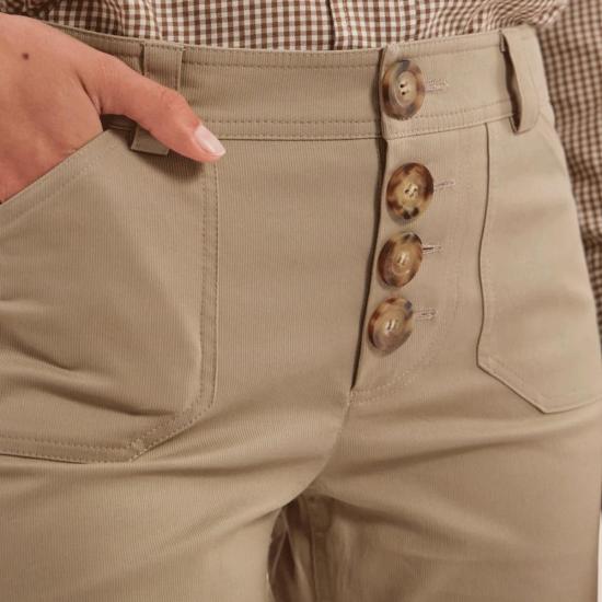  이네스 드 라 프레상쥬 스트레이트 팬츠 Ines De La Fressange 샬롯 팬츠 - INES DE LA FRESSANGE