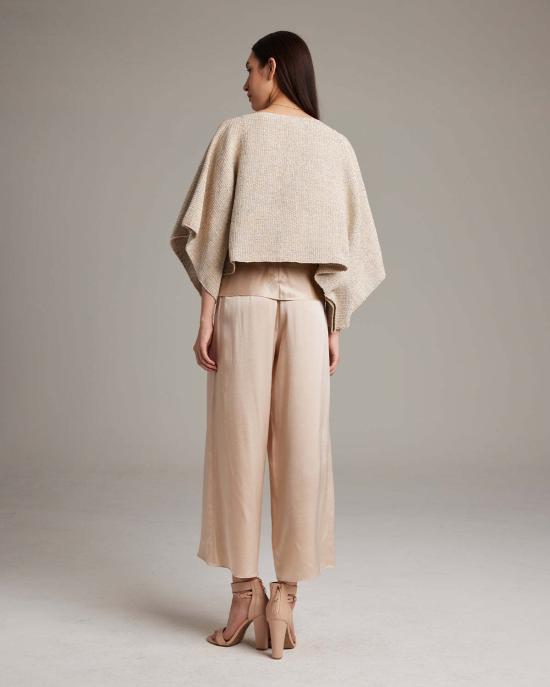  보즈 민소매 티셔츠 펄 크롭탑 펄/미드나잇 - VOZ