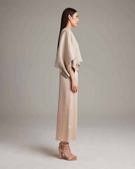  보즈 민소매 티셔츠 펄 크롭탑 펄/미드나잇 - VOZ