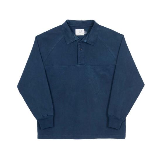  Olderbrother 폴로 티셔츠 형 럭비 래글런