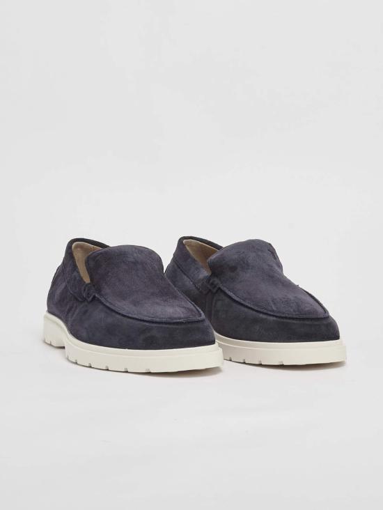  토즈 로퍼 스웨이드 슬립온  블루 - TODS