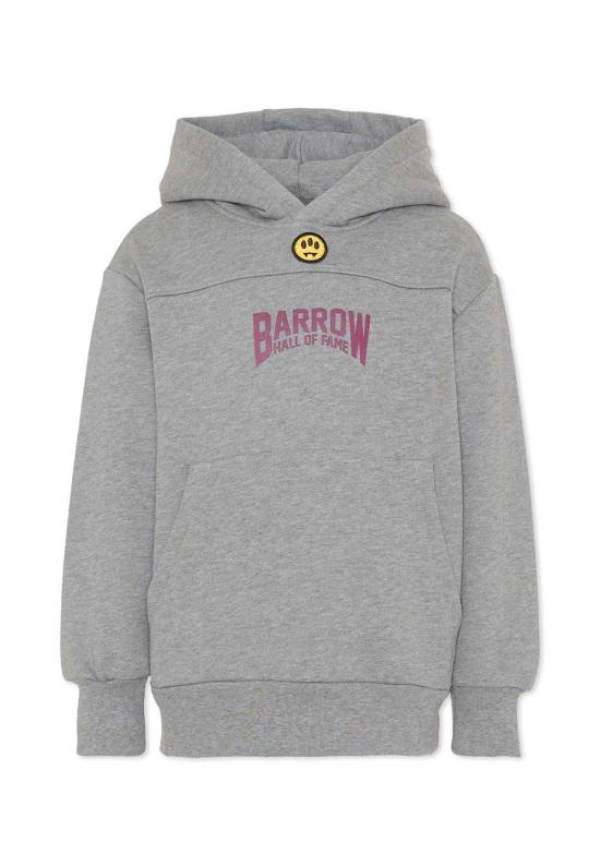  [키즈] 바로우 풀오버 어린이용  스마일리 스웨트셔츠 (회색) - BARROW