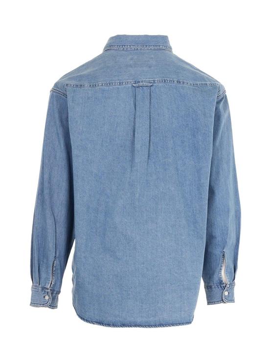  칼하트 데님 팬츠 카하트 WIP L/S 루카스 데님 셔츠 블루 스톤 워시 - CARHARTT