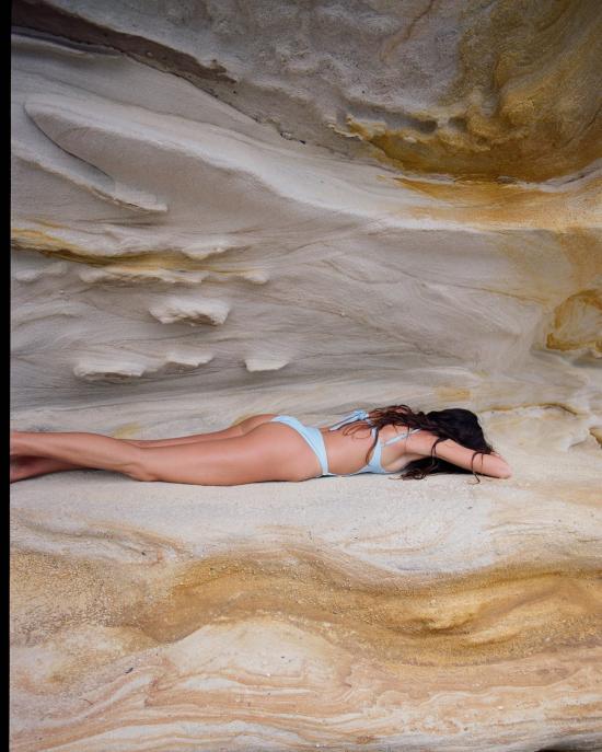  마레 퍼페투아 원피스 수영복 마레 페르페투아 더 버튼 원피스 스카이 - MARE PERPETUA