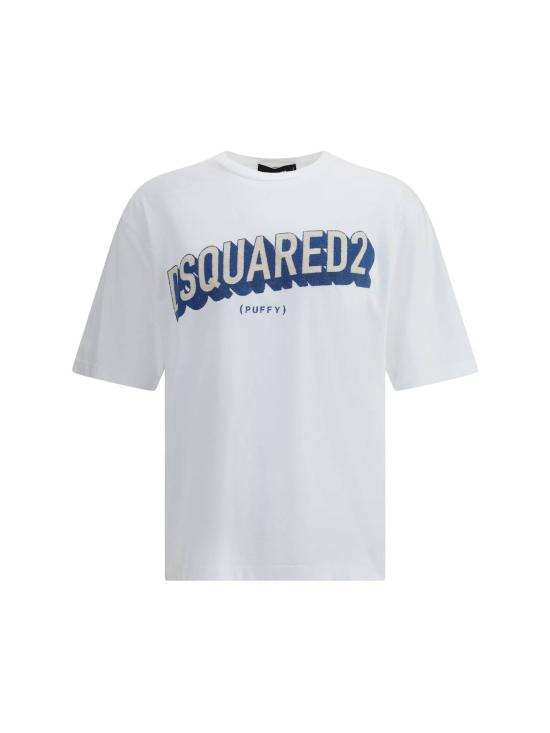  디스퀘어드2 반팔 티셔츠 Dsquared2 로고 티셔츠