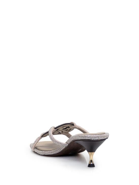  토리버치 샌들 지오 봄베 밀러 힐  스톤 그레이 - TORY BURCH