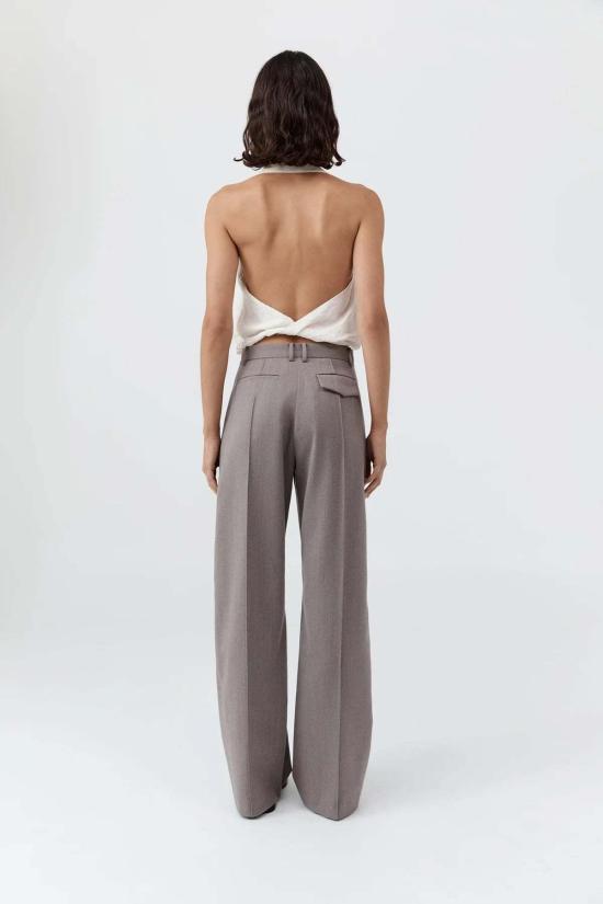  세인트아그니 블라우스 세인트 아그니 클라우드 트위스트 홀터탑 오프 화이트 - ST.AGNI