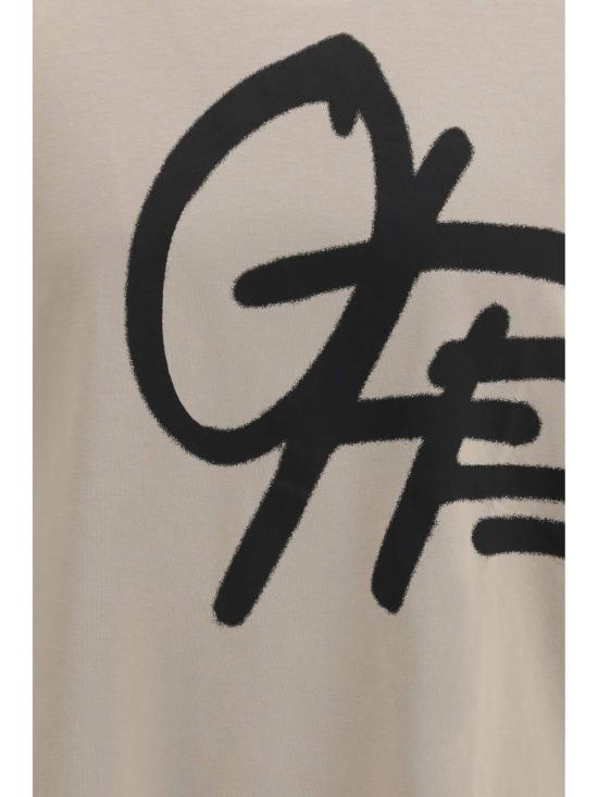  오프화이트 반팔 티셔츠 스프레이 로고 스케이트 티셔츠 - OFF WHITE