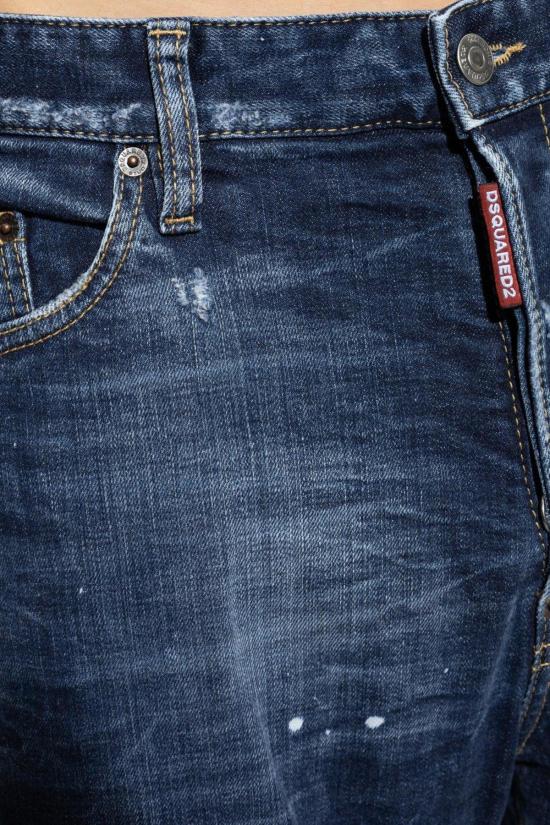  디스퀘어드2 데님 팬츠 Dsquared2 퍼펙트 클린 워시 브로 진 - DSQUARED2
