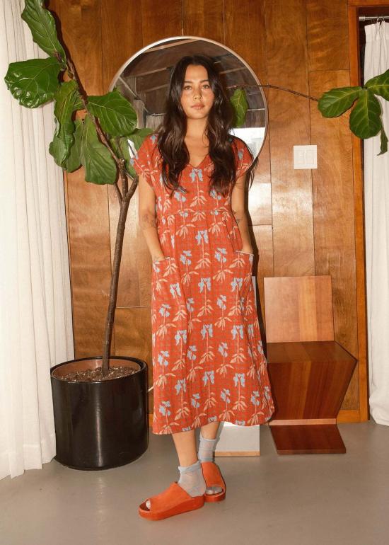  Ace & Jig 롱 원피스 에이스 앤 지그 앙투안 드레스 버드케이지