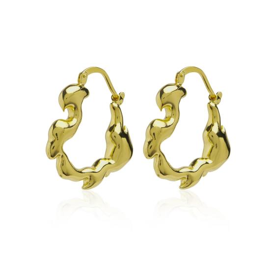  한나 주웻 이어링 한나 주엣 뮤턴트 클라우드  골드