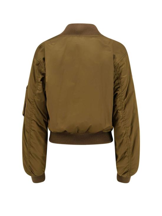  끌로에 봄버 자켓 나일론 봄버 재킷 정품 브라운 - CHLOE