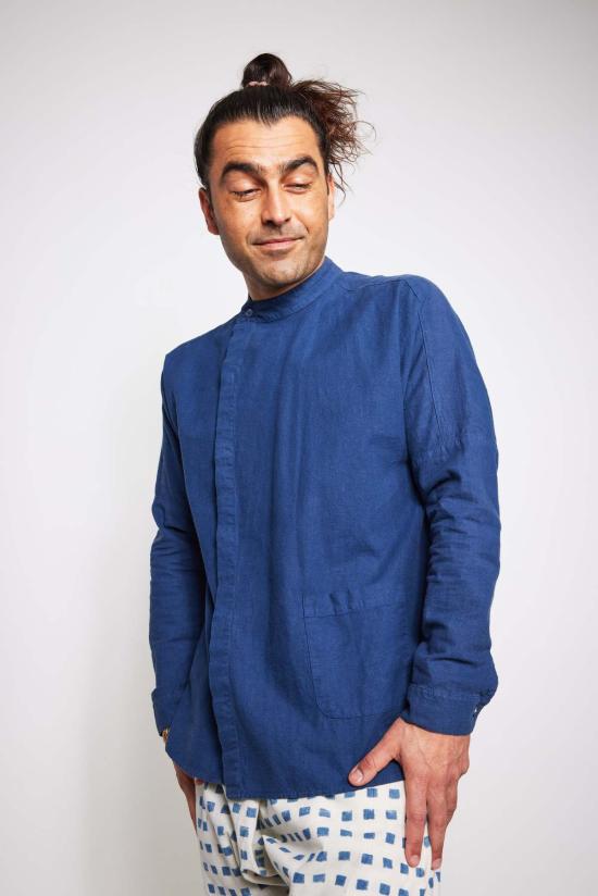  SEEKER 긴팔 셔츠 시커 A 심 버튼 업 - OTHER BRANDS