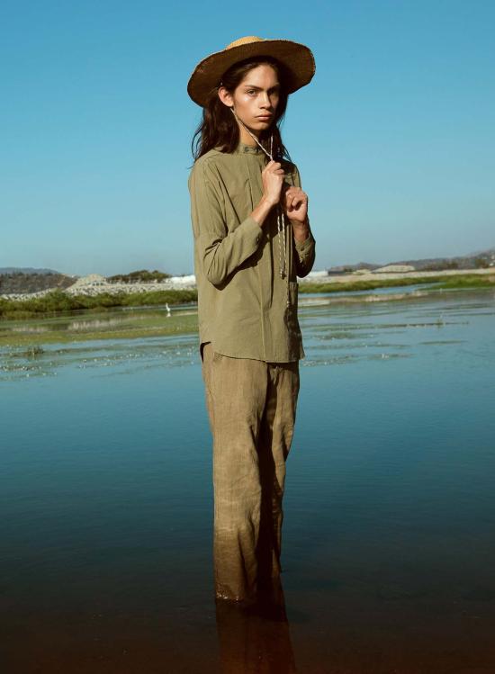  SEEKER 긴팔 셔츠 시커 A 심 버튼 업 - OTHER BRANDS